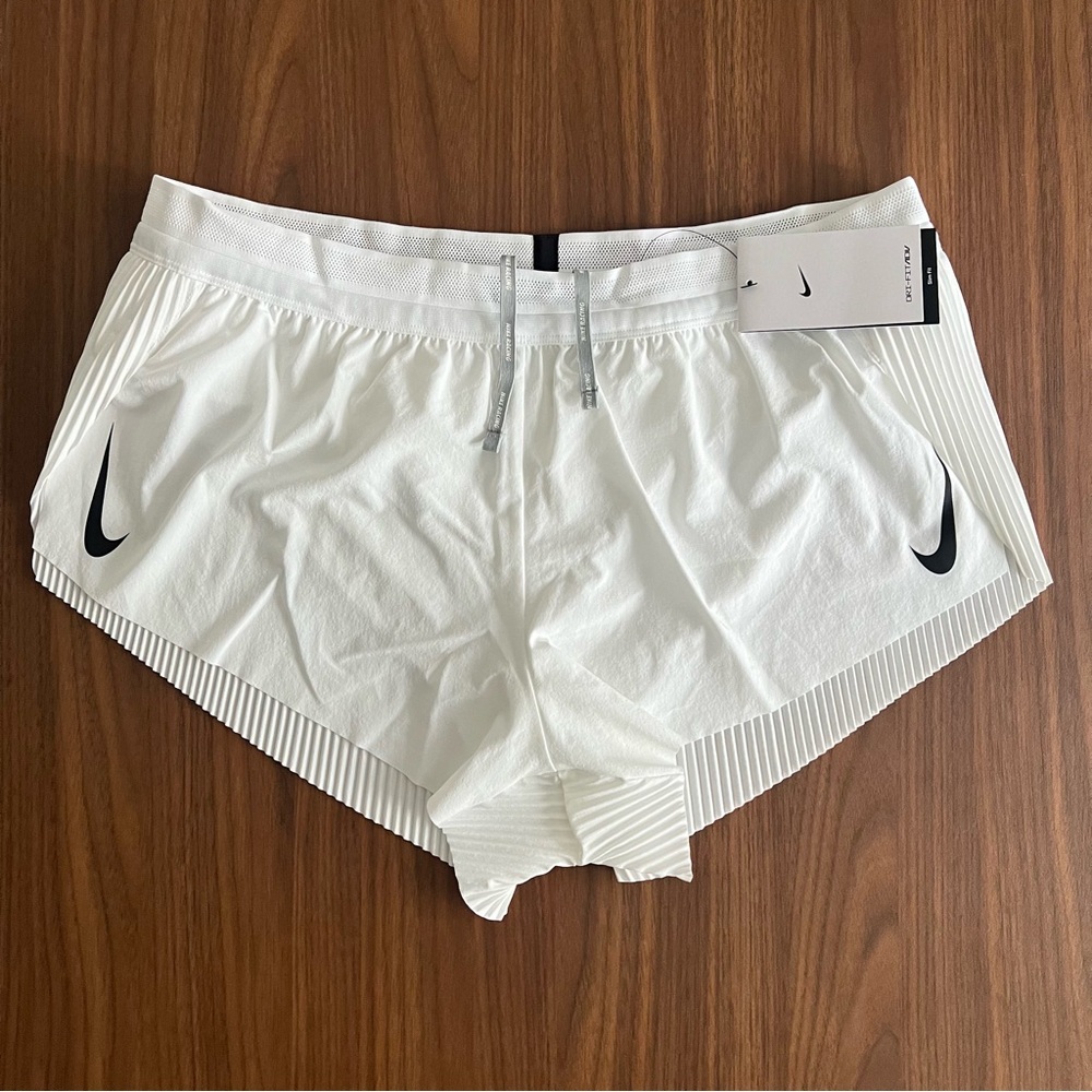 ($70) Nike AeroSwift Dri-FIT ADV Flyvent 3" Running Shorts Womens XL  CZ9398-100